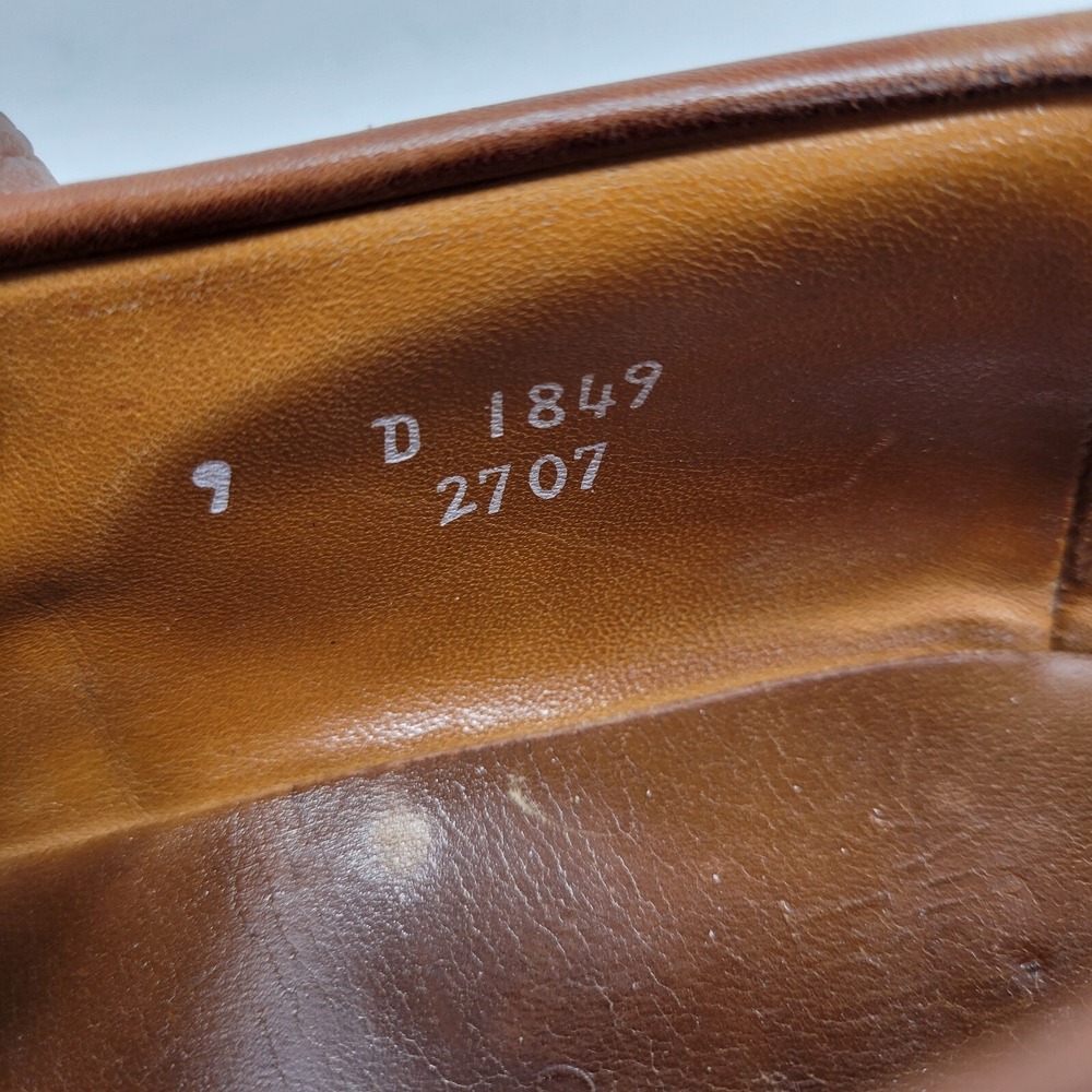 Allen Edmonds Shoes Mens 9 Oxford Brogue‎ Dress Loafer Dockside Tassel Cody - Picture 6 of 8